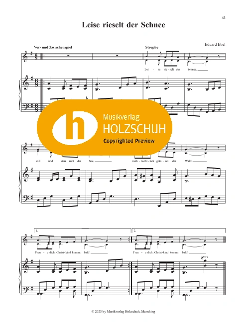 Leise rieselt der Schnee